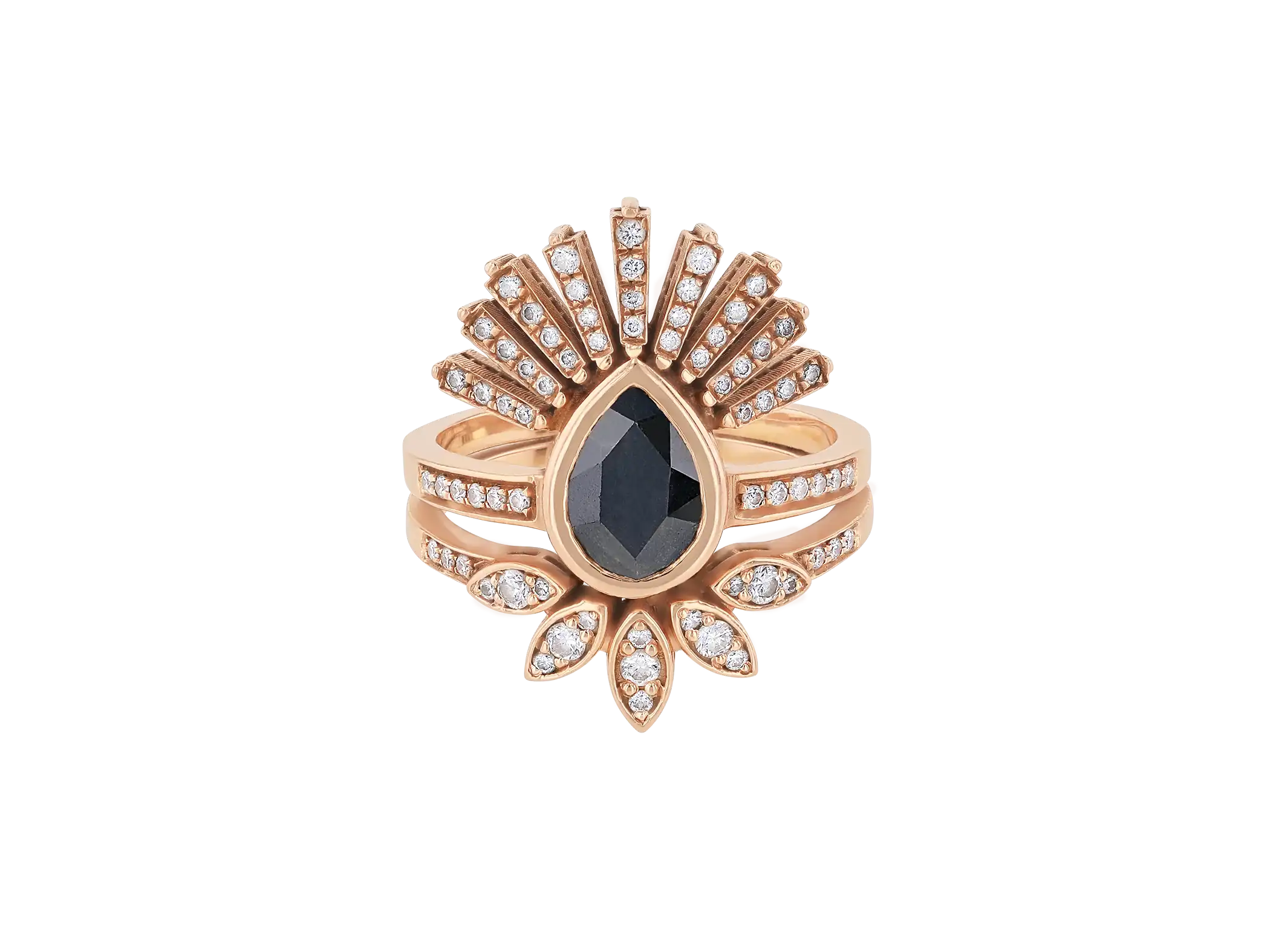Sun Bloom Diamond Ring