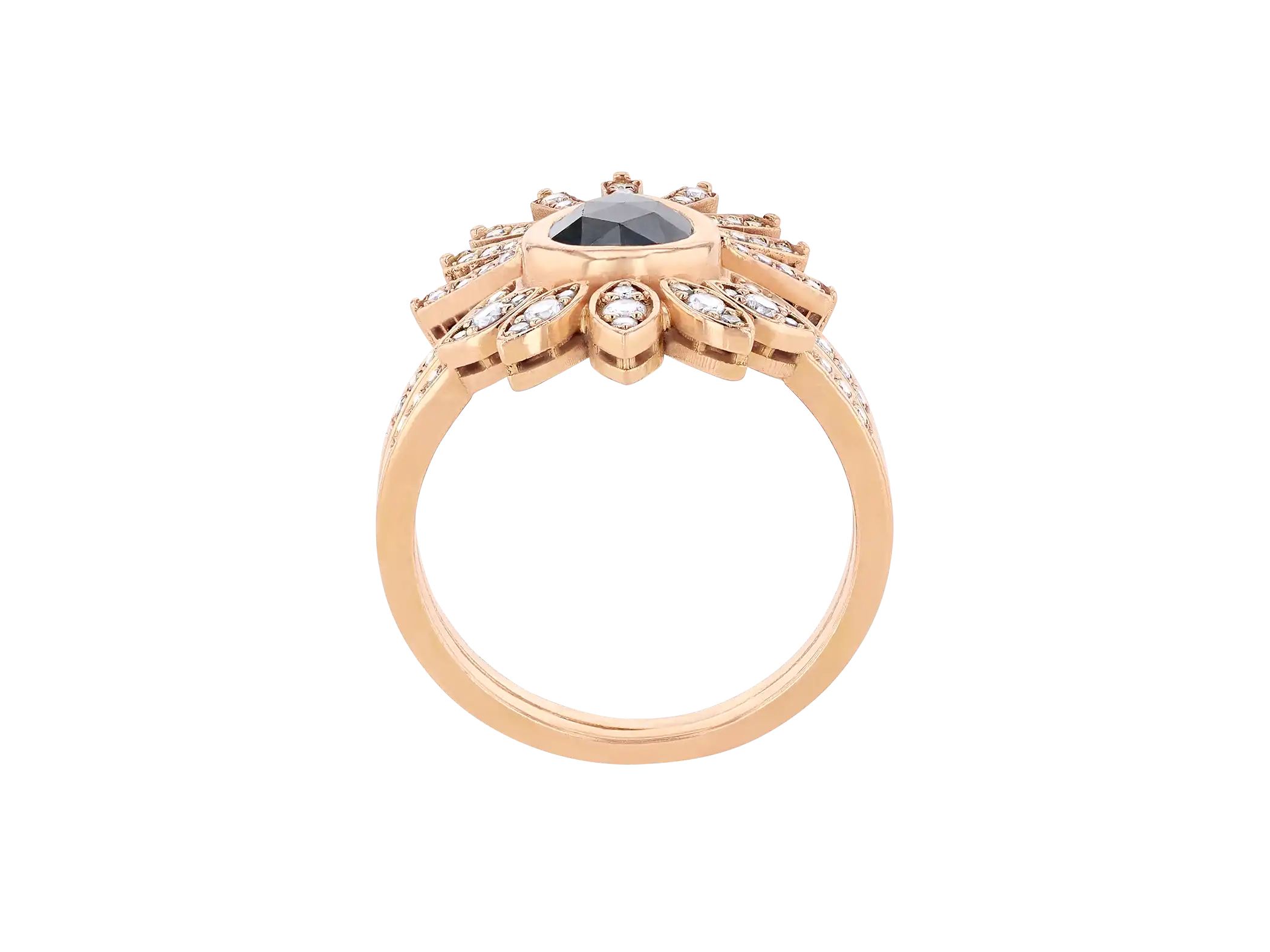 Sun Bloom Diamond Ring