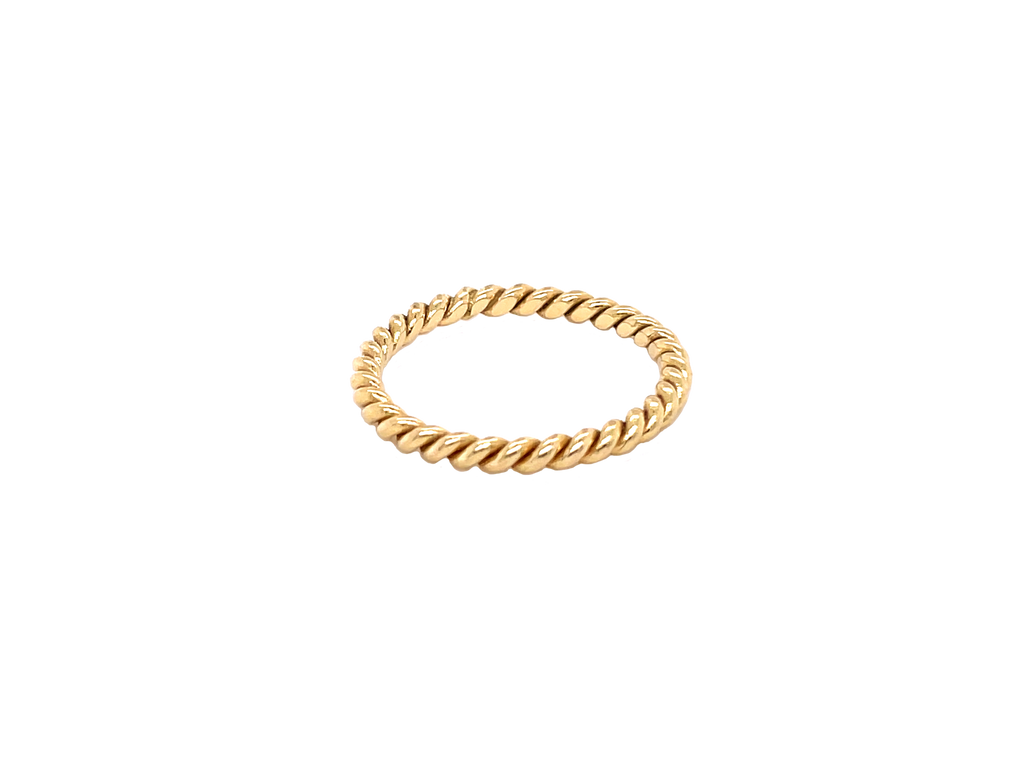 Twisted Gold Ring