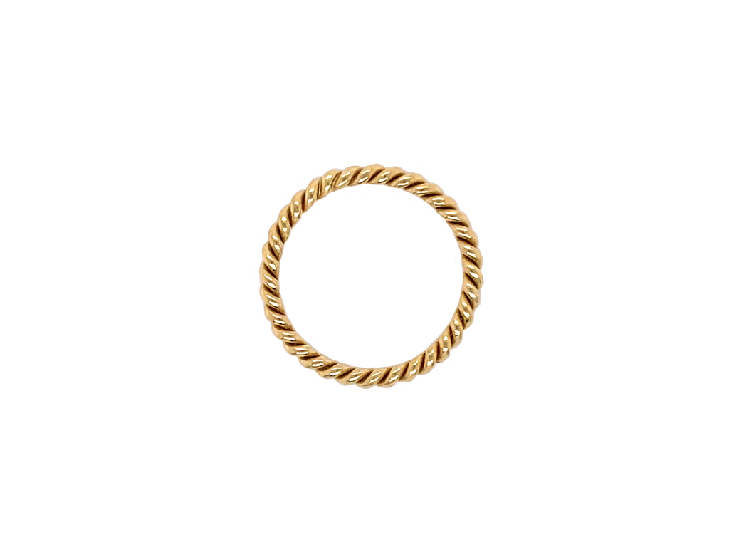Twisted Gold Ring