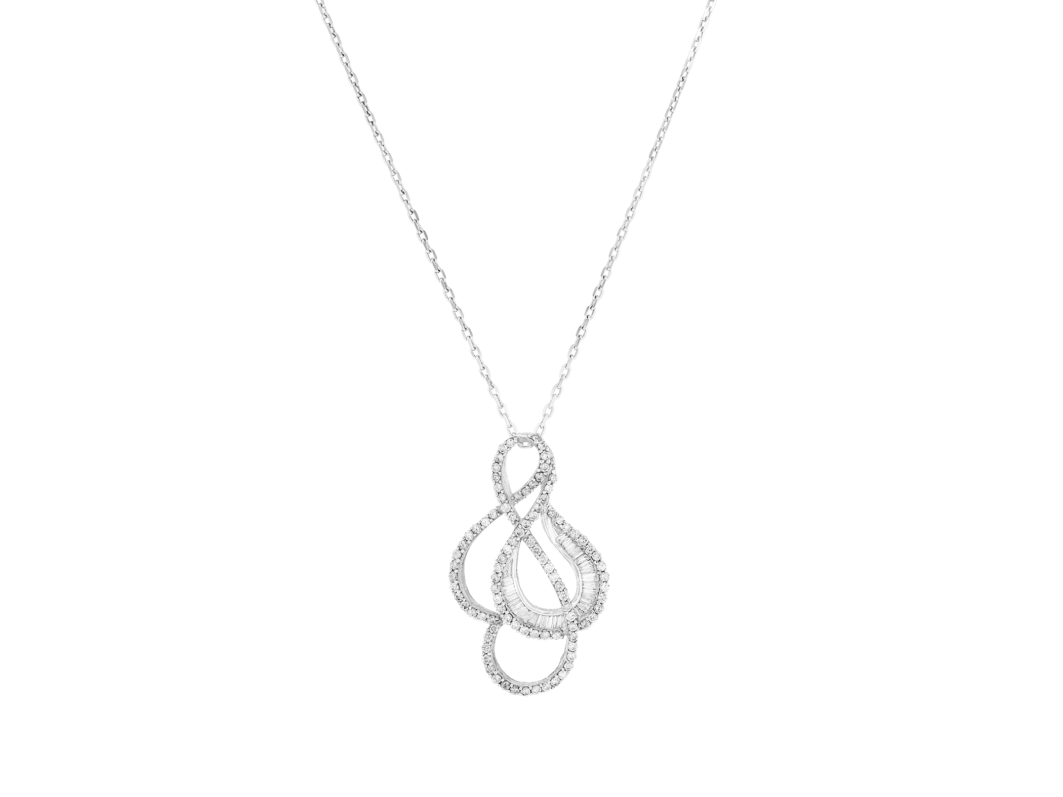 Whimsical Diamond Pendant