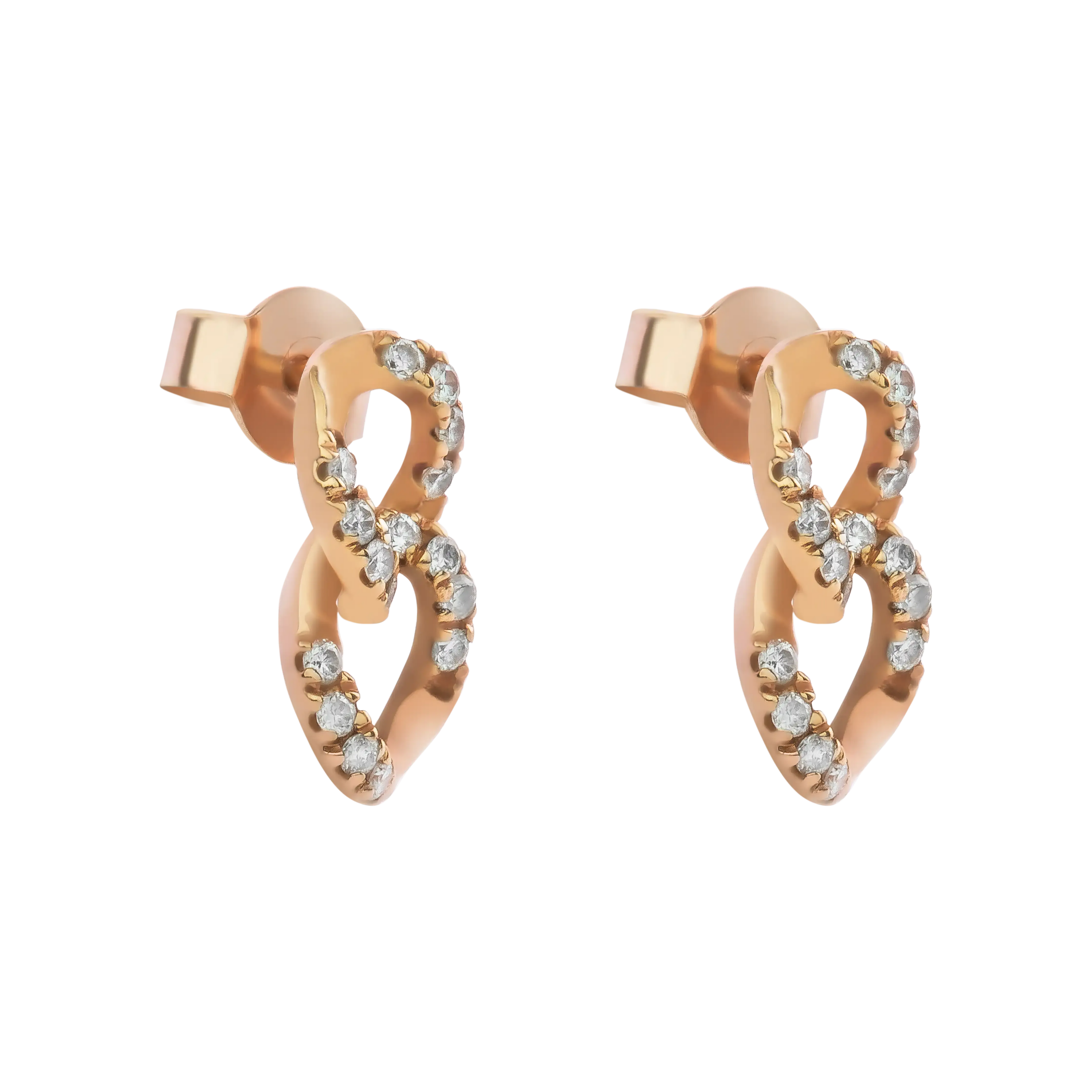 Diamond Cuban Link Earrings