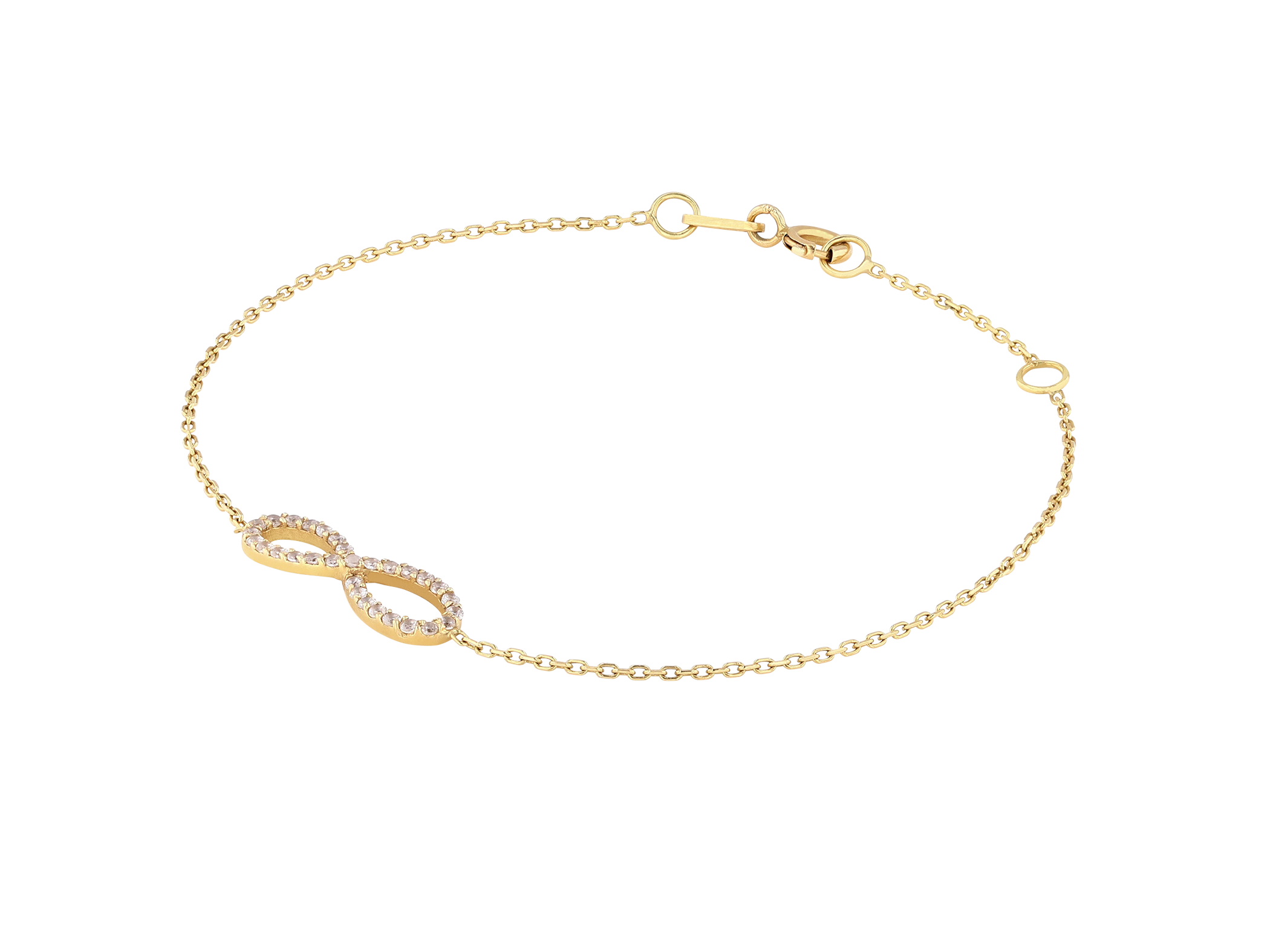 Infinity Diamond Bracelet