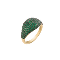 Tsavorite Ombre Ring