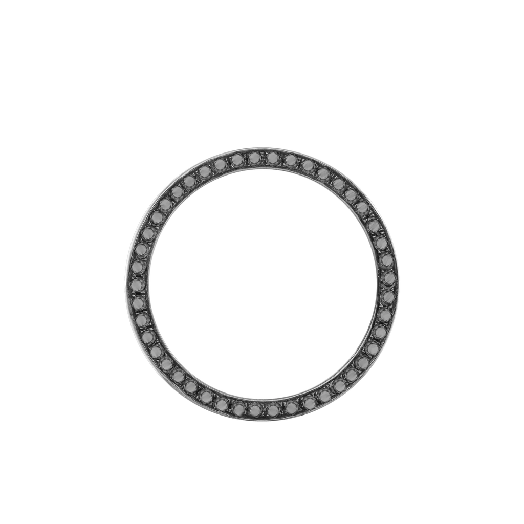 Black on Black Diamond Ring