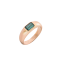 Tourmaline Bezel Ring