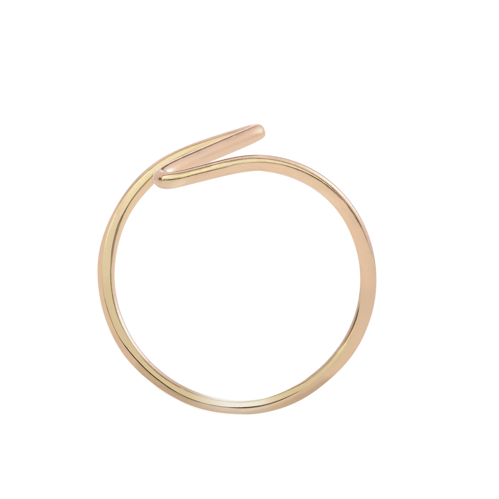 Lightning Toe Ring