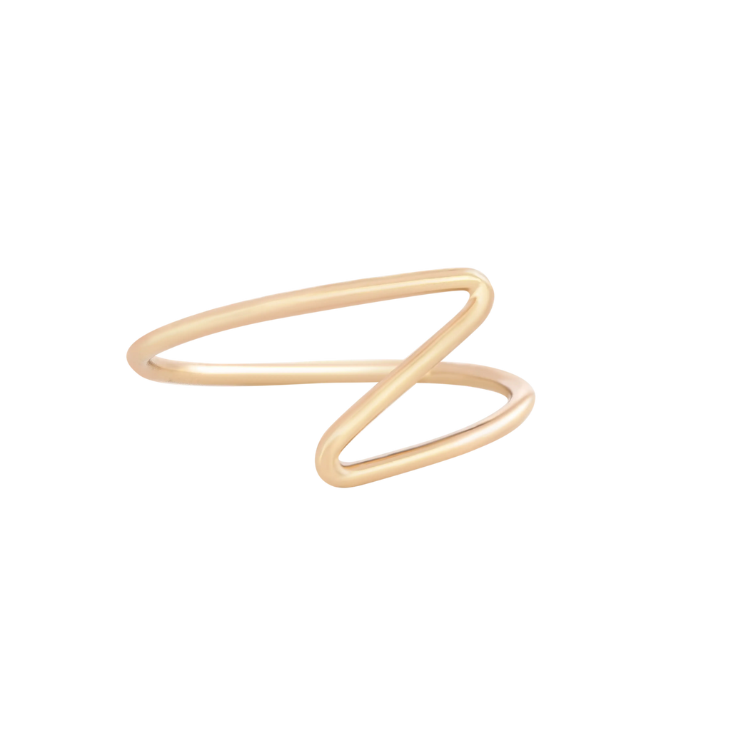 Lightning Toe Ring