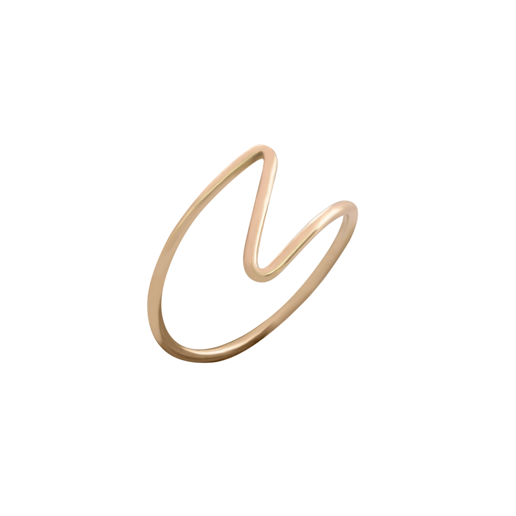 Lightning Toe Ring