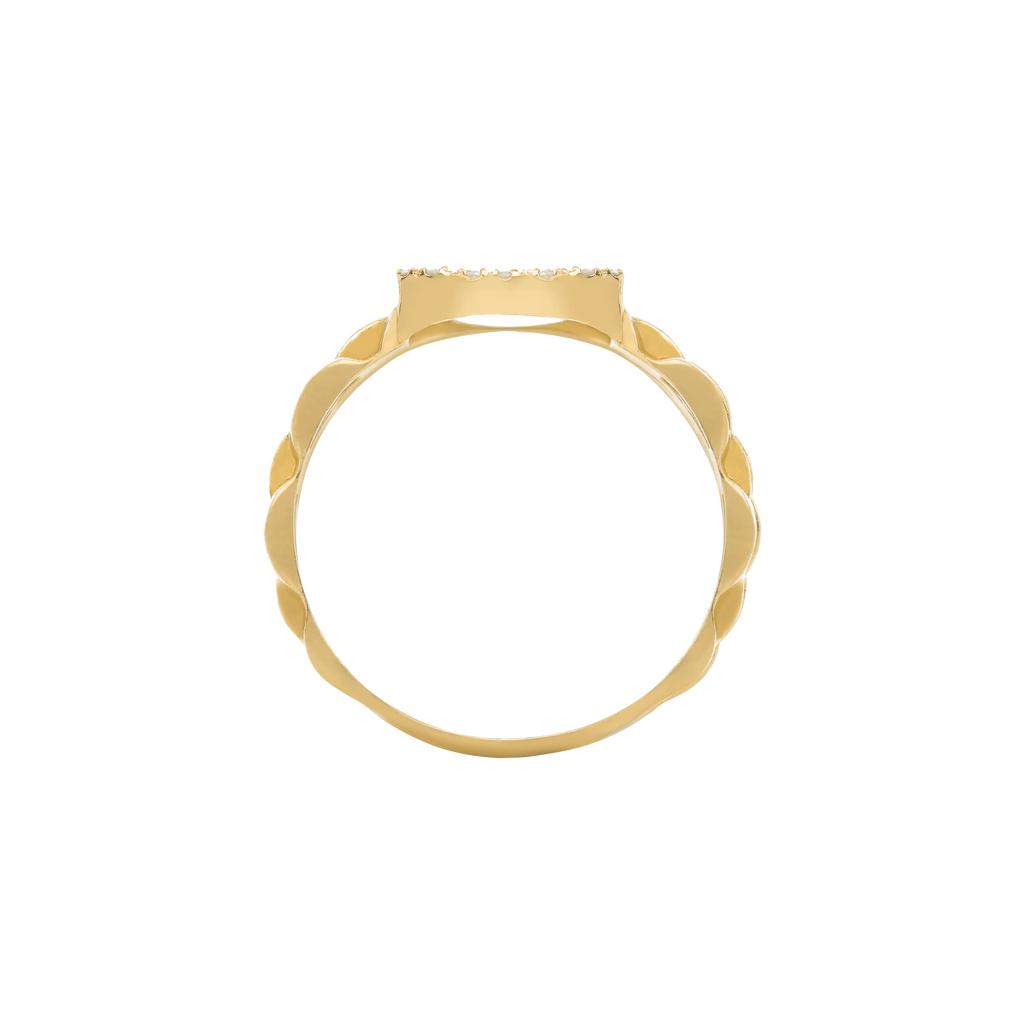 Diamond Pave Rolex Ring